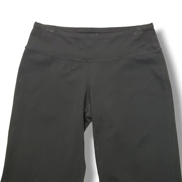 Prana Bootcut Leggings Womens Small Black Mid Rise Pull On - Picture 2 of 7
